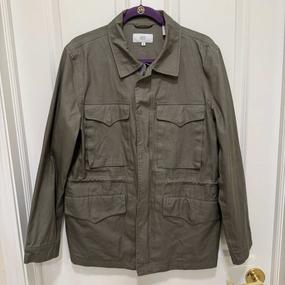 Jack Spade Bleecker Street New York Military Style Jacket Size M 100% Cotton